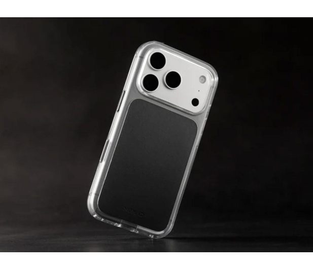 Nomad Clear Leather Case do iPhone 18 Pro / 17 Pro MagSafe (black) - 1586599 - zdjęcie 8
